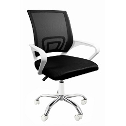 Aga Office Chair Black - White - 2nd QUALITY