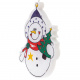 Aga LED Hanging Light Snowman