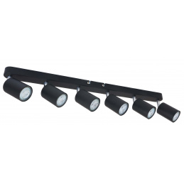 Ceiling lamp LED VIKI 6x GU10 black