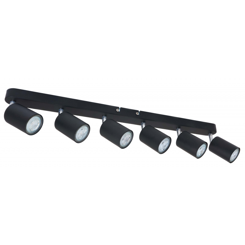 Ceiling lamp LED VIKI 6x GU10 black