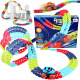Colorful flexible race track 184 pieces 4m ZA4379
