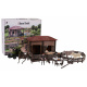 Farm with tractor + accessories