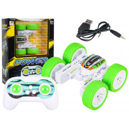 R/C POWER STUNT Vehicle 1:32 Green