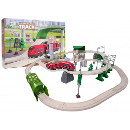 Train City with light and sound functions 89pcs.