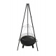 Aga Garden grill on tripod with 4in1 OSLO fireplace