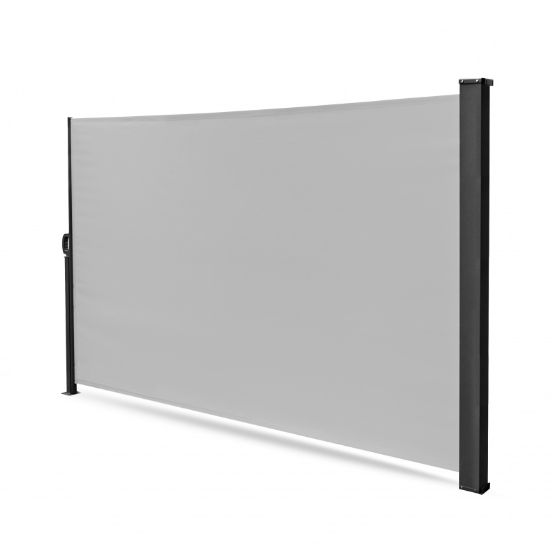 Aga Side Awning 1.6x3 m Light Grey