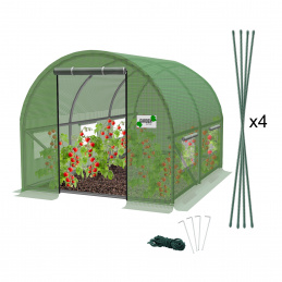 Aga Garden Greenhouse TUN5576 3.5x2x2 m