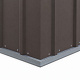Aga Garden Shed 303x236x190 cm Taupe