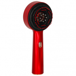 Hair massage brush with red light oil applicator USB