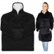 XXL sweatshirt - blanket Black ISO