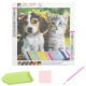 Diamond painting - Dog and cat H16215