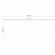 Light curtain 136 LED USB with remote control warm white KS19738