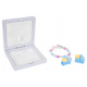 Unicorn Jewelry Set White Flower
