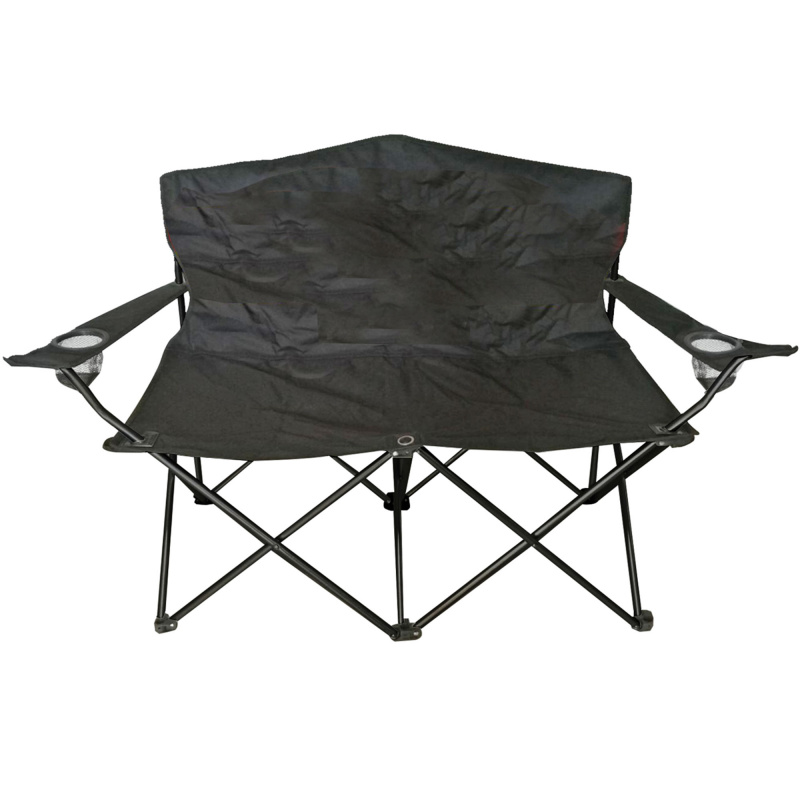 Linder Exclusiv Two-seater armchair ANGLER MC2505 Black