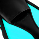 Aga Fins 38-42 Black/Turquoise