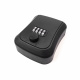 Aga Key Box with Combination Lock 11.5x9.5x3.6 cm Black