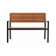 Aga Garden Bench 118x54x77 Brown