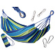 Aga Hammock for 1 person 200x100 cm coloured blue
