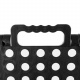 Anti-slip folding stool black Malatec 18595