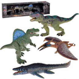 Set of large dinosaur figures 4 pieces with movable elements ZA5689 universal