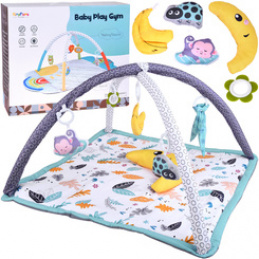 Large Educational Mat for Infants + Soft Bolster Pillow + Toys ZA5824 Universal