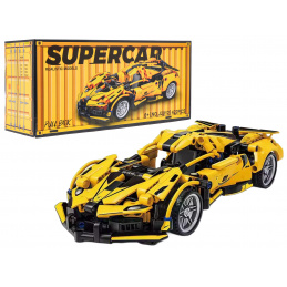 Sports Car Building Set Yellow 422pcs.