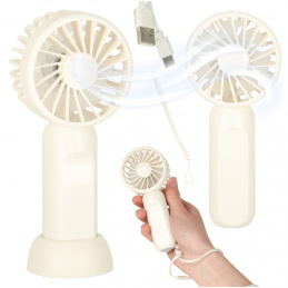 Mini desk fan handheld portable USB 13.8 cm