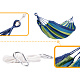 Aga Hammock for 2 persons 200x150 cm coloured blue