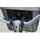 Handlebar basket with clip Black ISO 2355