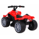 Little Monster Battery-Powered Quad for Toddlers Red 25W Drive