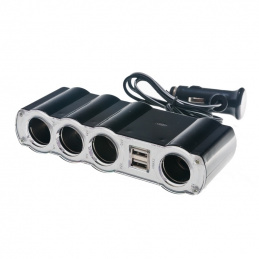 K454A LIGHTER ADAPTER 1 TO 4 + USB