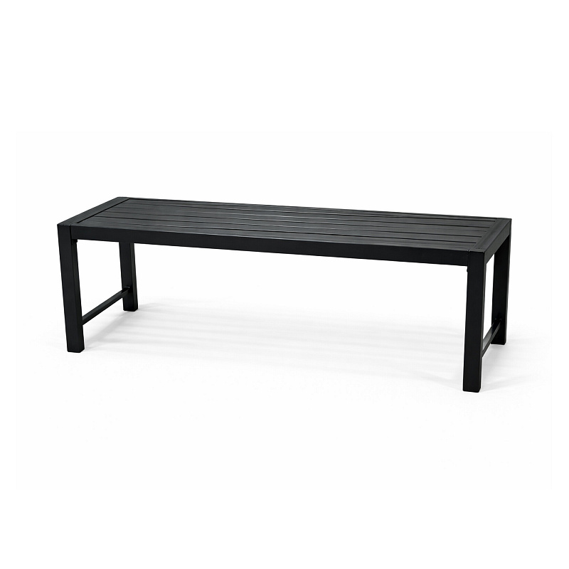 Aga Metal Garden Bench 130x34x43.5 cm