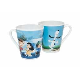 Set of 2 Snoopy mugs 280 ml