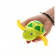 Wind-up water turtle for the bath Green