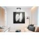 Ceiling spotlight LED VIKI-X 2x GU10 - black