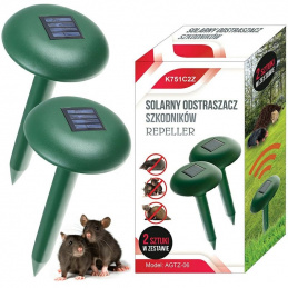 K751C2Z SOLAR MOLE REPELLER MIN 2pcs