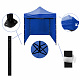 Aga Scissor stand PARTY 2x2m Blue