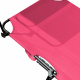 Aga 2x Garden Reclining Lounger with Canopy Pink