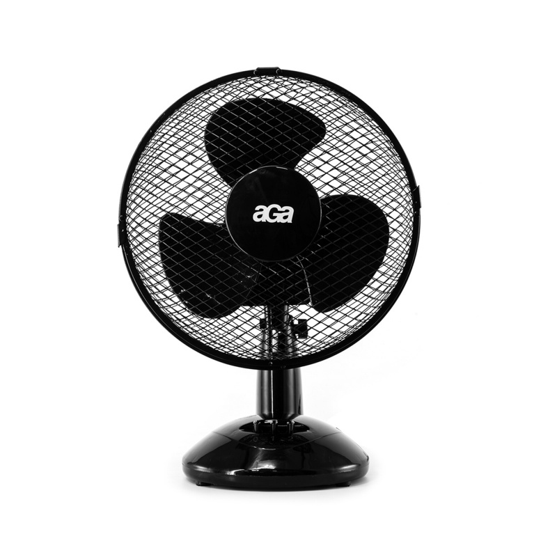 Aga Table Fan 23 cm MR8114 Black