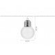 LED light chain bulbs warm white 20pcs ISO 8623
