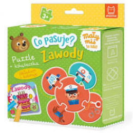 Axiomat What fits? Races. Puzzle + book KS0782 universal
