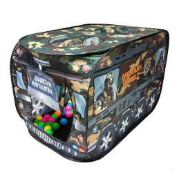 L44B2 MILITARY TENT PLAYPEN FOR CHILDREN CAMOUFLAGE