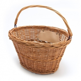 L69A WICKER BICYCLE BASKET KLICK