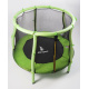 Aga Children's Trampoline 116 cm Light Green + Safety Net