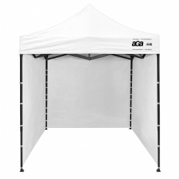 Aga Scissor stand PARTY 2x2m White