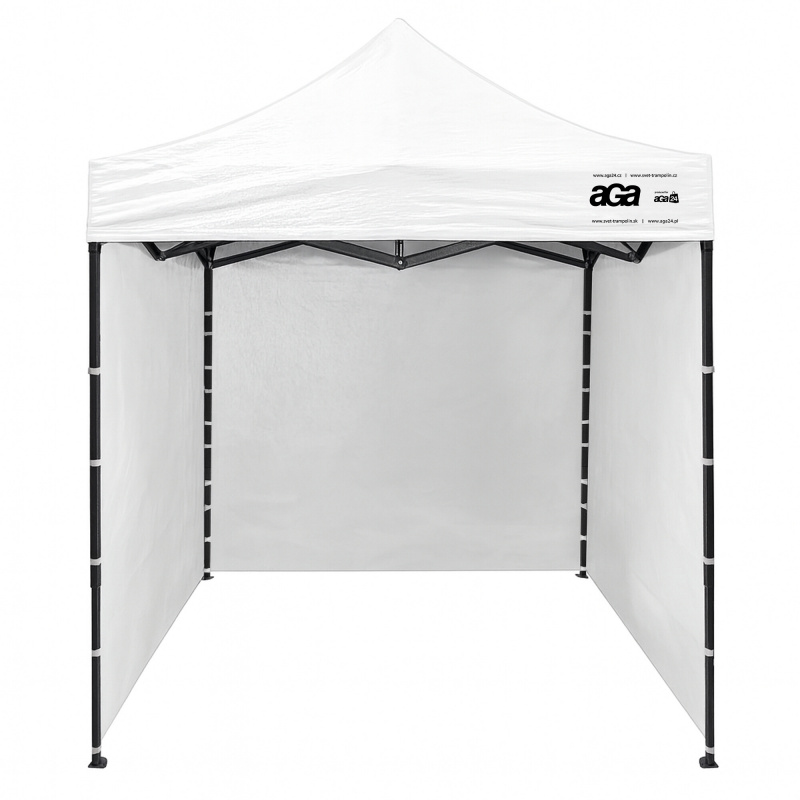 Aga Scissor stand PARTY 2x2m White