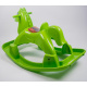 Doloni Plastic Rocking Horse Green