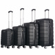 Aga Travel Luggage Set MR4659 Black
