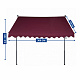 Aga Telescopic Awning 300x120 cm Burgundy