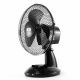 Aga Table Fan 23 cm MR8114 Black